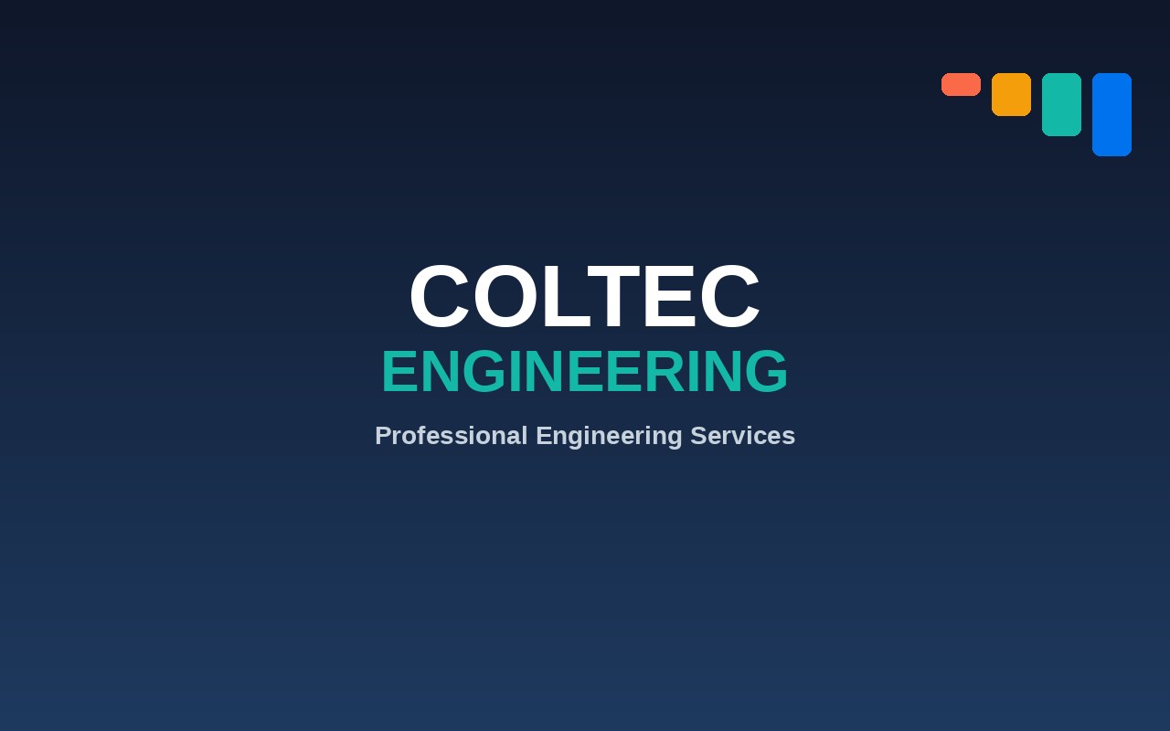 Coltec Engineering - website preview