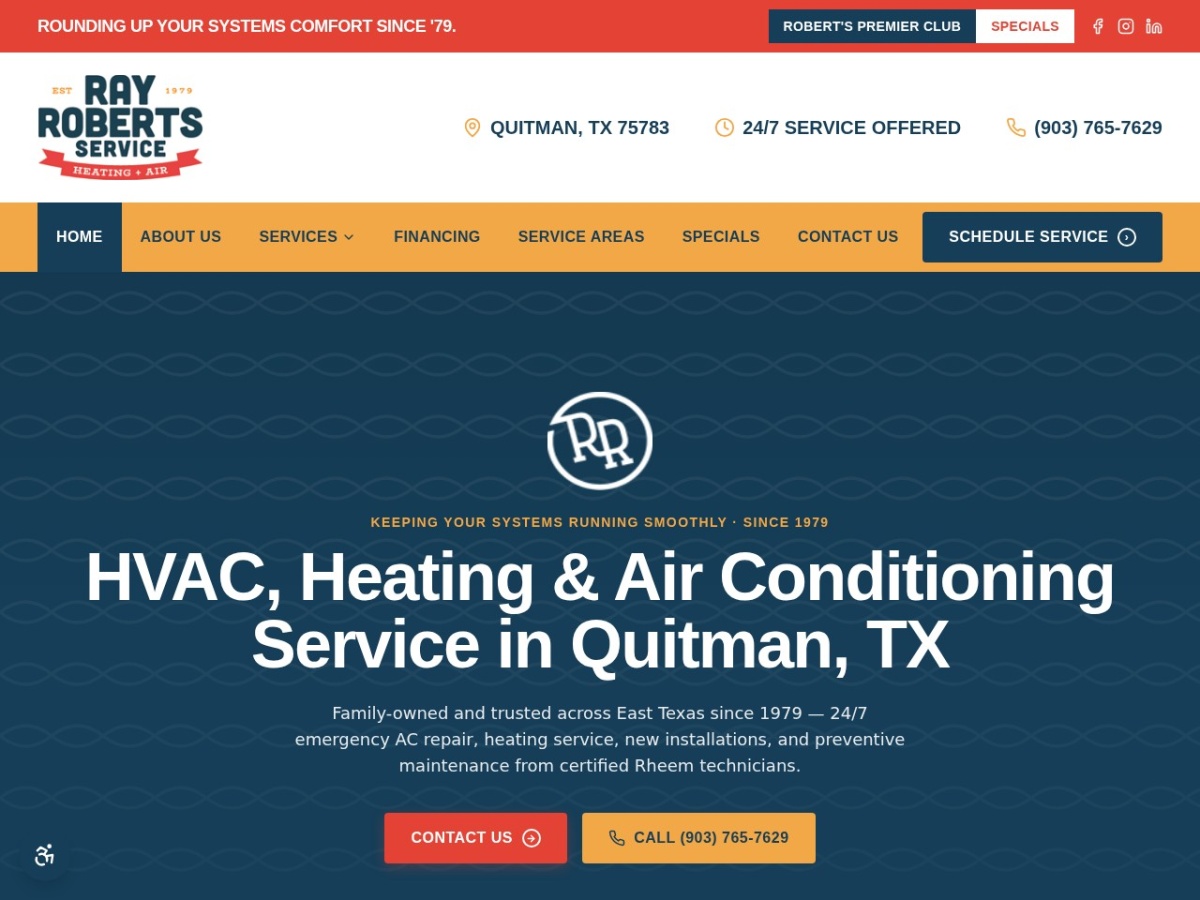 Ray Roberts Service: Local HVAC Dominance Through Smart Digital Marketing