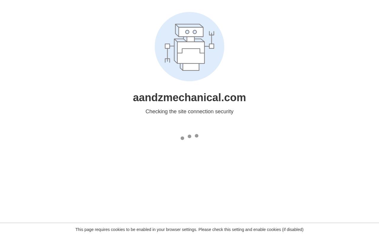 A&Z Mechanical - website preview