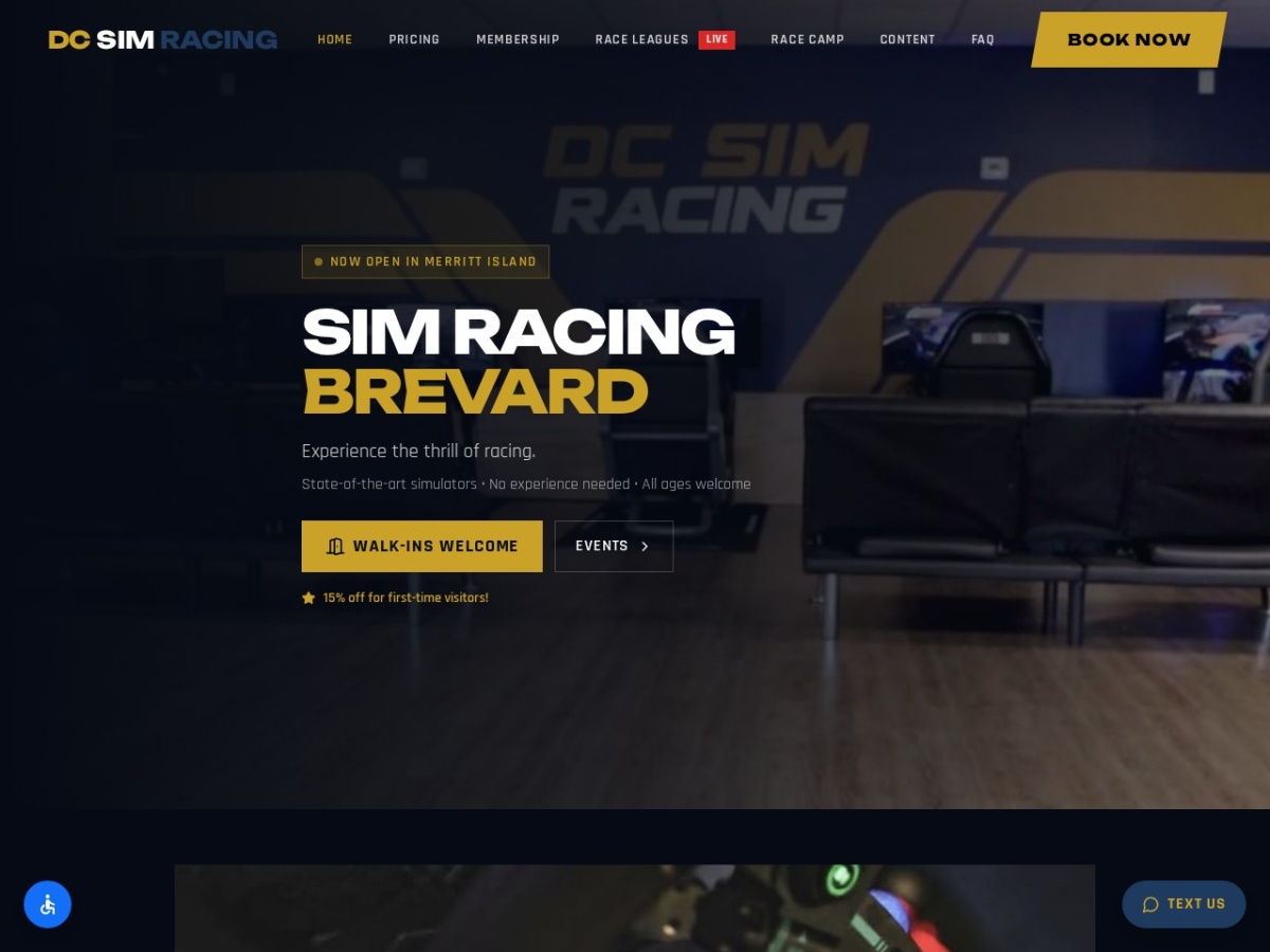 DC Sim Racing: Launching a High-Performance E-Commerce Experience